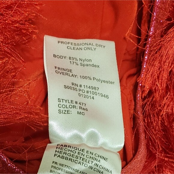 Jazz, Tap, Musical Theatre, Revolution Dance Costume, Red Medium Child - Picture 7 of 10